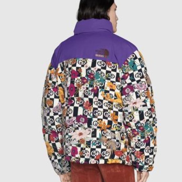 Gucci x The North Face Floral Down Jacket NEW WITH TAGS - Picture 4 of 16